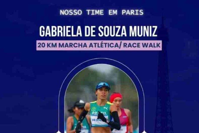 Gabriela Muniz fará a estreia como atleta olímpica nesta quinta-feira (1/8).