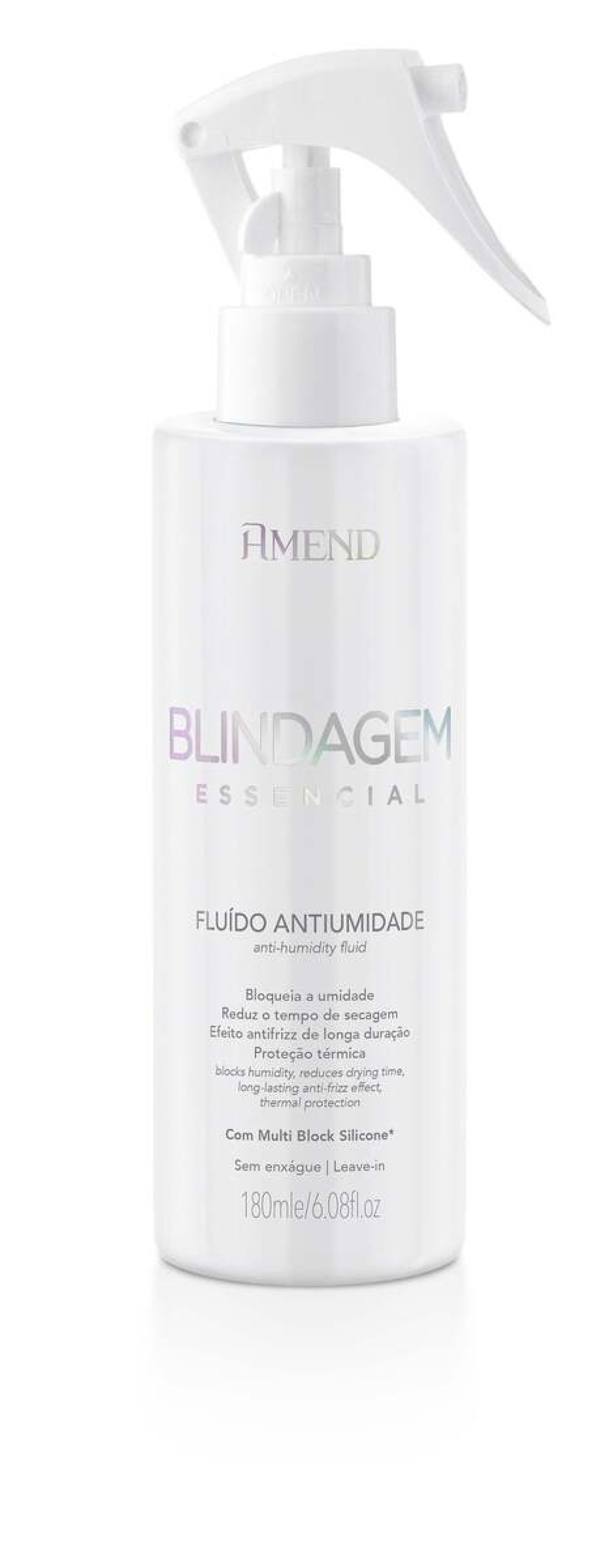 Fluido antiumidade Blindagem Essencial,  da Amend  (R$ 89,90)