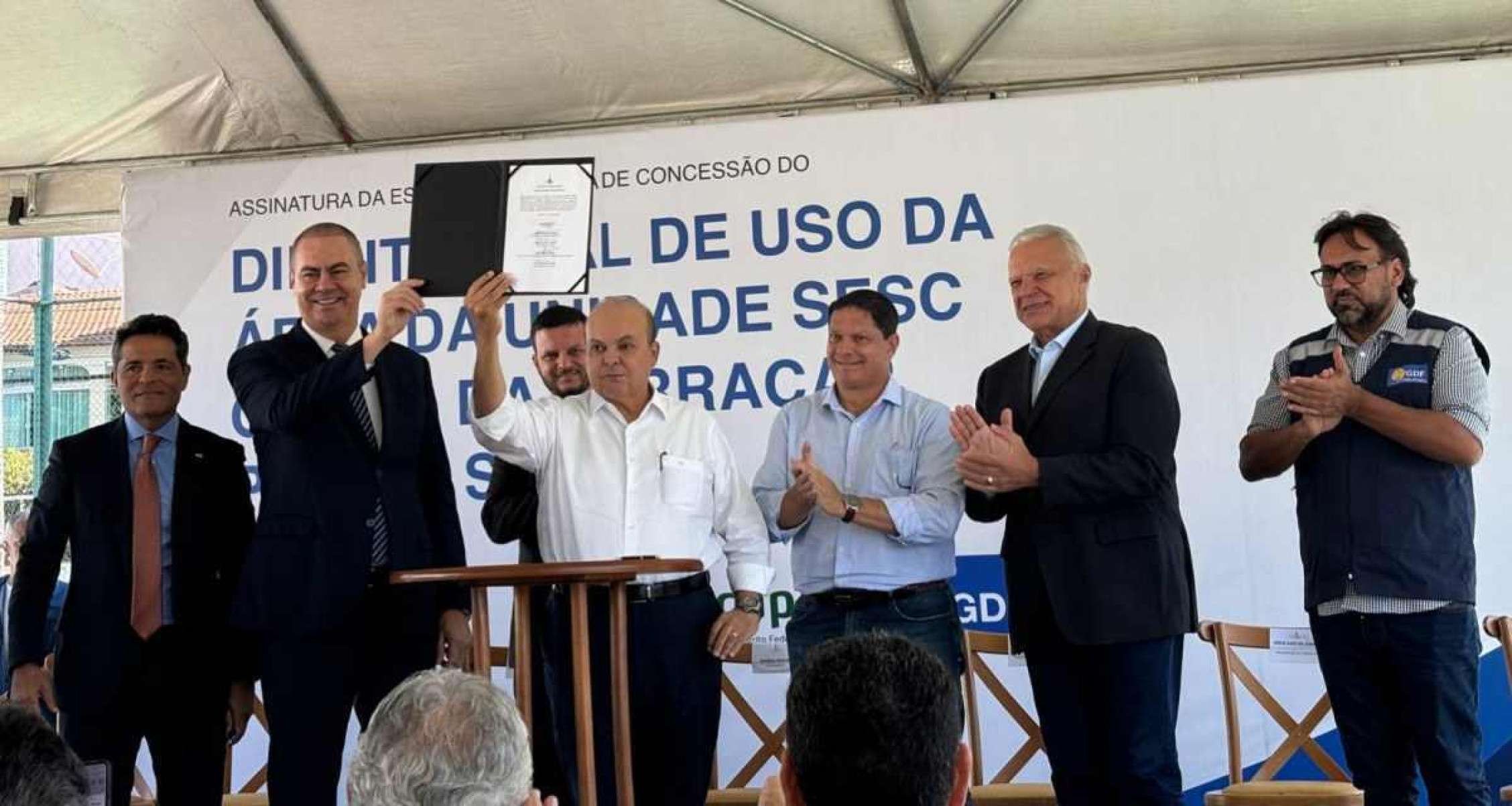 Terreno ocupado pela unidade do Sesc Guará é regularizado 