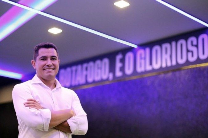 Pedro Martins, novo diretor do Botafogo -  (crédito: Foto: Vitor Silva/Botafogo)