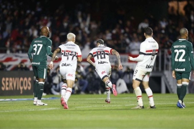 São Paulo não foi superado nos últimos cinco jogos dentro do seu estádio -  (crédito: Foto: Paulo Pinto / São Paulo)