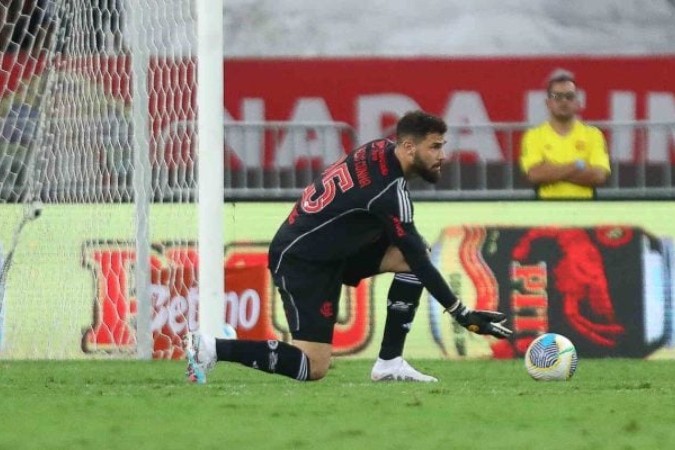 Matheus Cunha durante a partida no Maracanã -  (crédito: Foto: Gilvan de Souza/CRF)