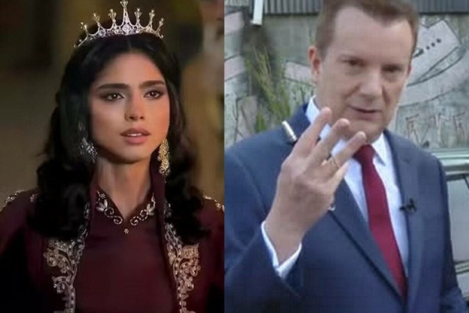 Record cancela exibição de novelas e escala Celso Russumanno -  (crédito: Reprodução/Record - Montagem)