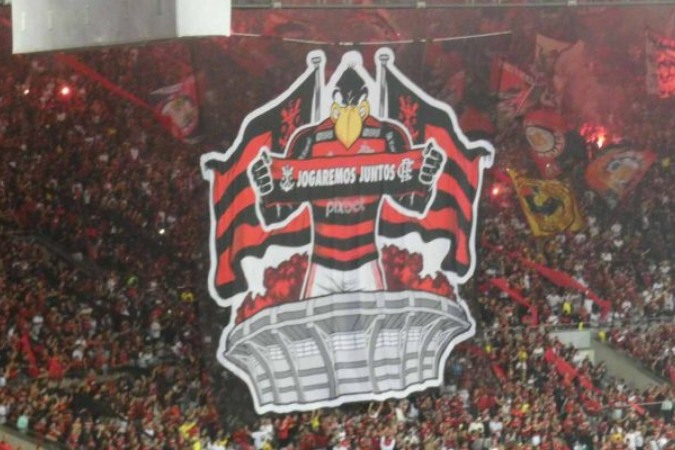 Flamengo acima dos demais clubes na Copa do Brasil. Nação em festa  -  (crédito:  Foto: Lucas Bayer/J10)