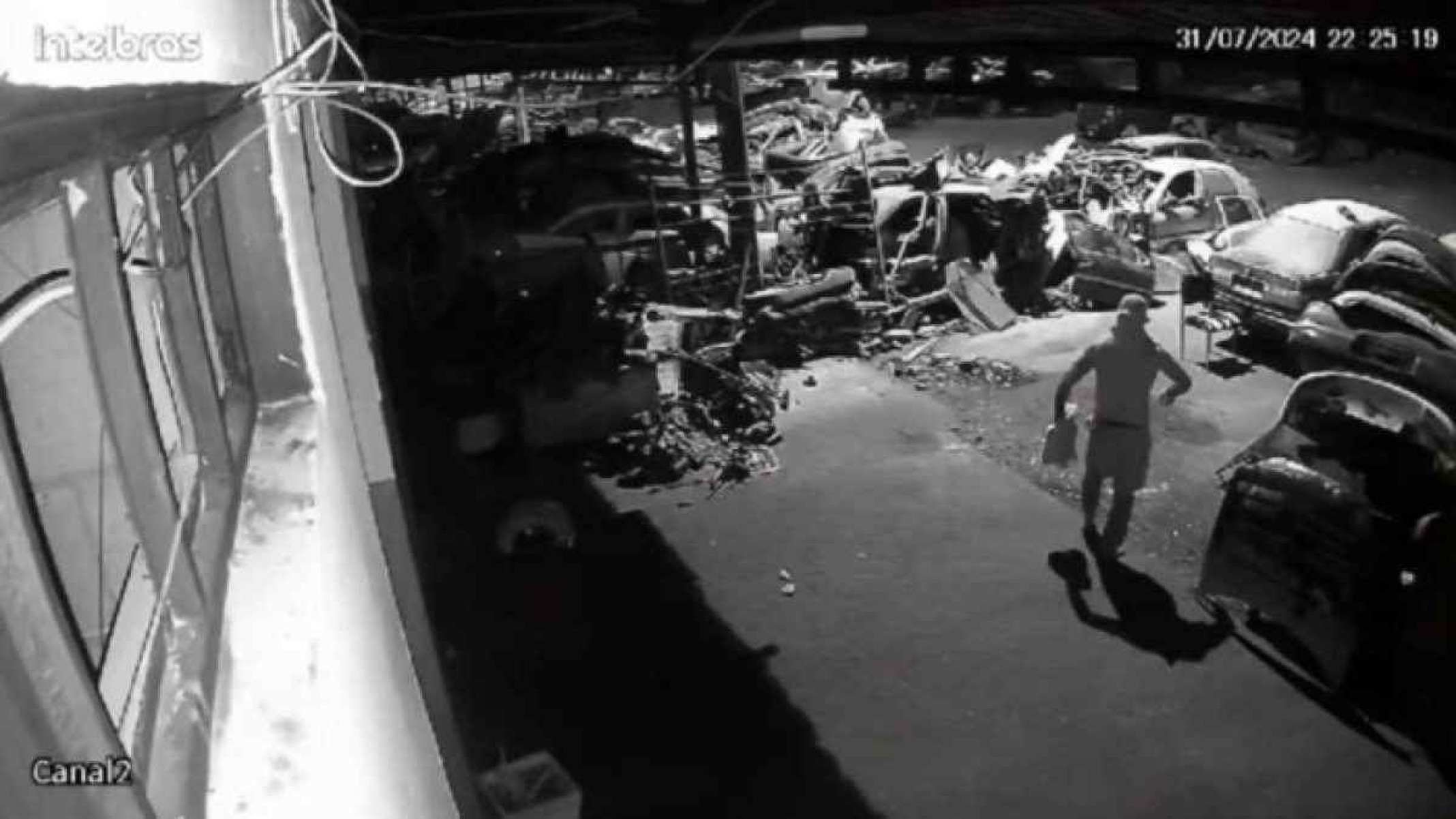 Vídeo mostra que incêndio no Setor O de Ceilândia foi criminoso 