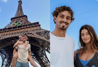 Olimpíadas do amor: conheça os casais de atletas que foram juntos competir em Paris -  (crédito: Reprodução/Instagram)