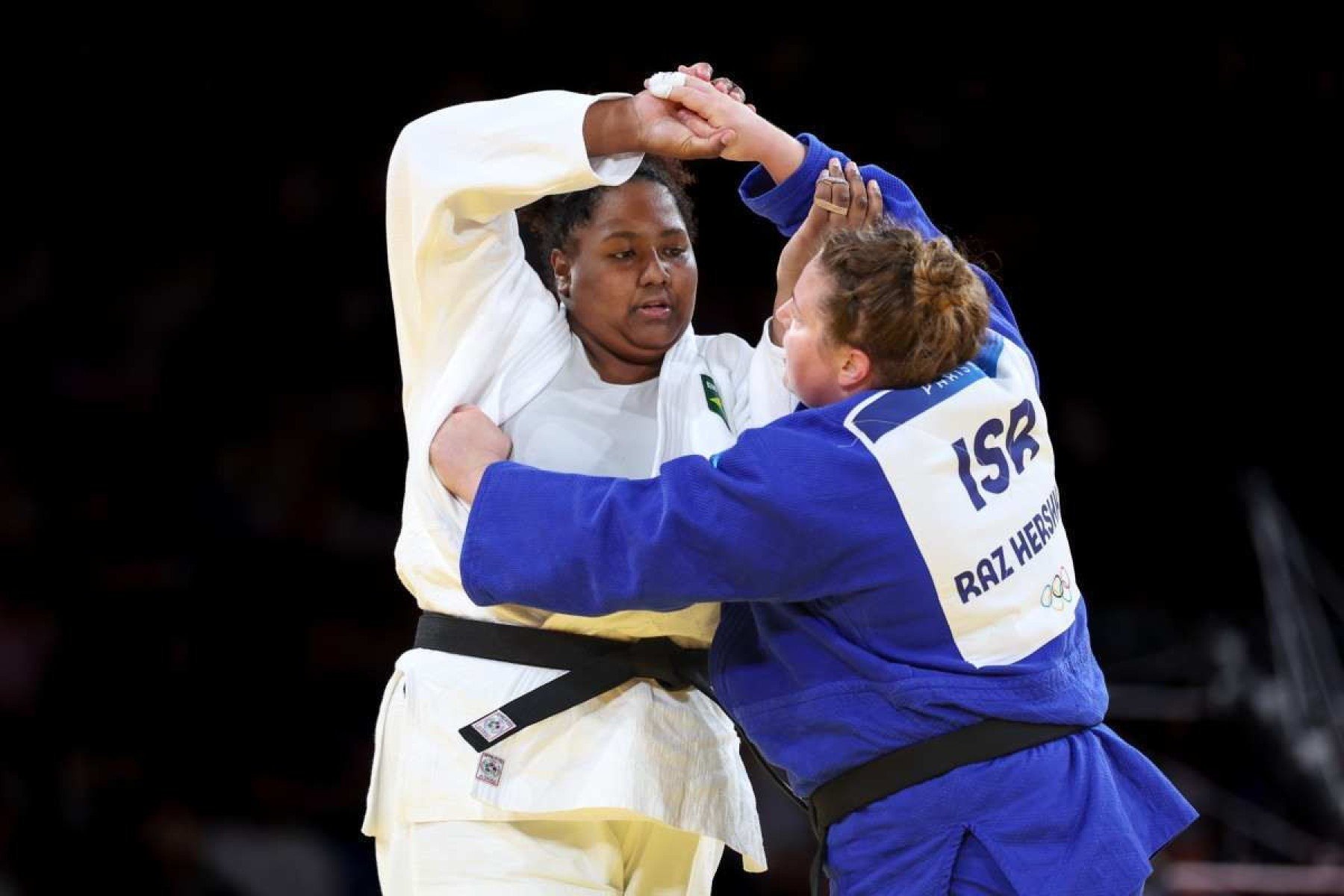  Beatriz Souza. Medalha de ouro na categoria +78kg do jud.. nos Jogos Olimpicos Paris 2024. Data: 02.08.2024. Foto: Abelardo Mendes Jr     