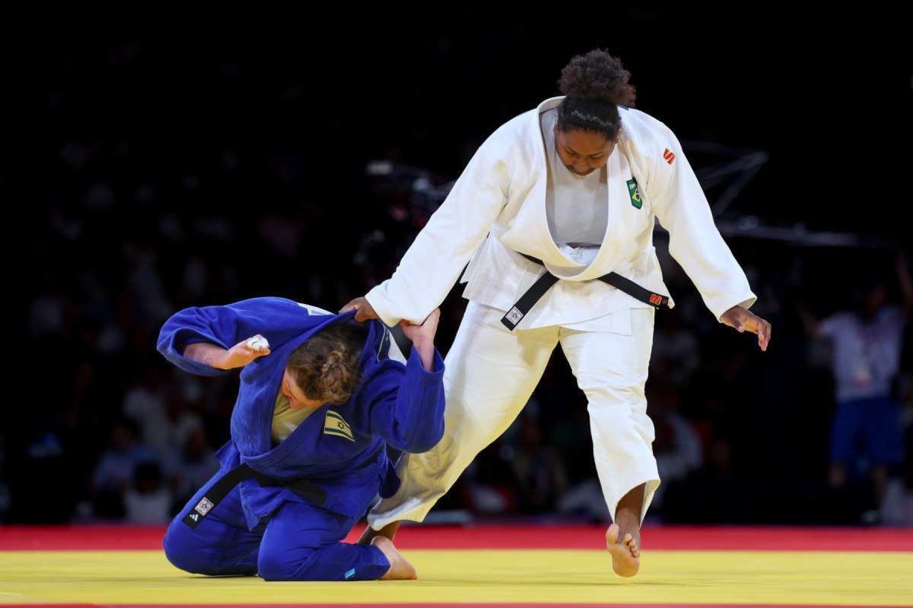  Beatriz Souza. Medalha de ouro na categoria +78kg do jud.. nos Jogos Olimpicos Paris 2024. Data: 02.08.2024. Foto: Abelardo Mendes Jr     