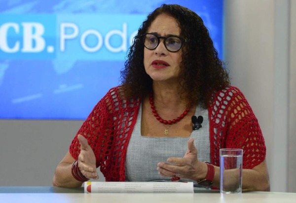 O anúncio do plano brasileiro de Inteligência Artificial, conta com investimento de R$ 23 bilhões para o setor de tecnologia, Luciana Santos ressalta o foco do plano se divide em duas fases. -  (crédito:  Marcelo Ferreira/CB/D.A Press)