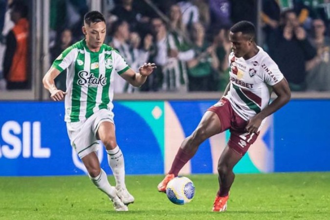 Jhon Arias é destaque do Fluminense na temporada -  (crédito: - Foto: William Anacleto / Fluminense FC)