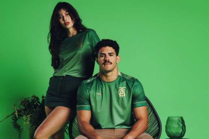 América-MG lança terceir uniforme para temporada 2024 -  (crédito: Foto: Divulgação)