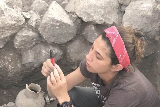 Rachel Kalisher is a Ph.D. candidate at Brown's Joukowsky Institute for Archaeology and the Ancient World. -  (crédito: Universidade de Brown/Divulgação )