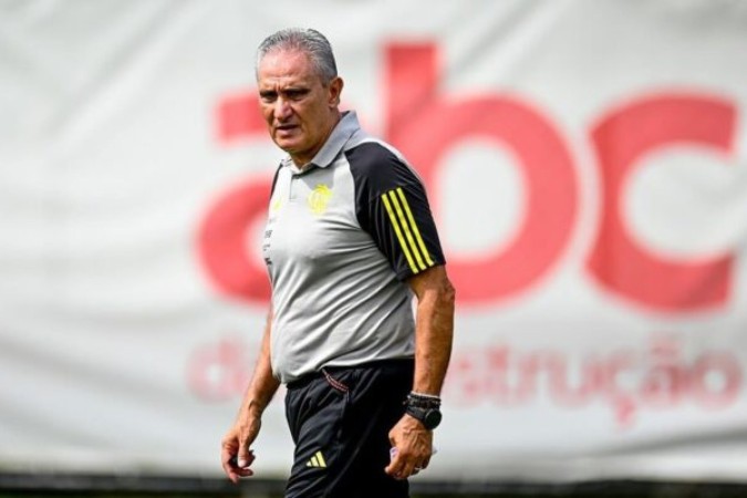 Flamengo finaliza preparação para encarar o São Paulo -  (crédito: Foto: Marcelo Cortes/CRF)