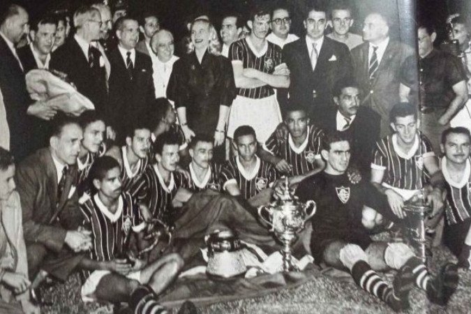 Fluminense campeão da Copa Rio de 1952 -  (crédito: Foto: Arquivo/Flu Memória)