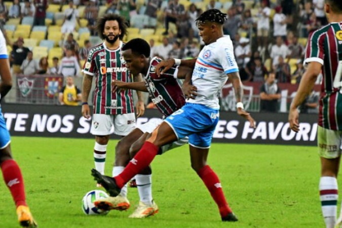 Fluminense venceu o Bahia por 2 a 1, no Maracanã, na última temporada -  (crédito:  - Foto: Mailson Santana/Fluminense)