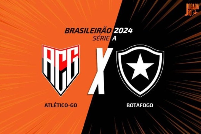 Atlético-GO x Botafogo -  (crédito: Foto: Arte Jogada10)