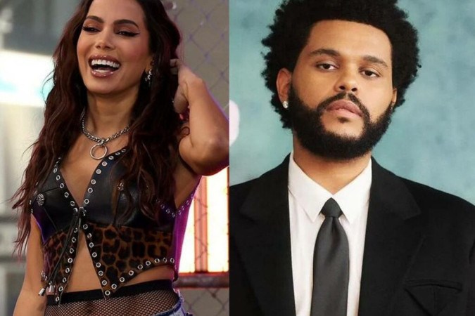 ‘São Paulo’: confira detalhes da possível parceria entre Anitta e The Weeknd -  (crédito: Observatorio dos Famosos)