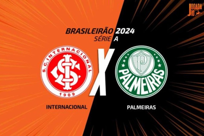 Internacional e Palmeiras buscam recuperação na temporada -  (crédito: Arte: Jogada 10)