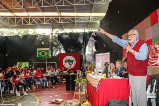 Plenária Nacional de pré-candidaturas do movimento feita em julho  -  (crédito: Priscila Ramos/MST)