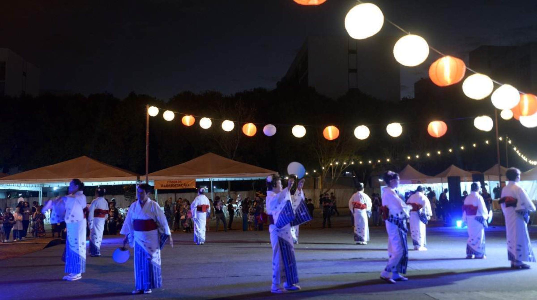 A apresentação de danças tradicionais é um dos grandes atrativos do evento