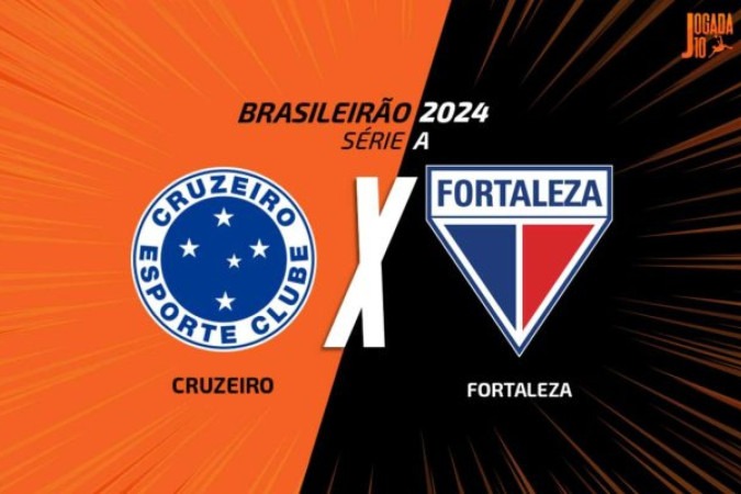 Cruzeiro e Fortaleza fazem jogo promissor nesta segunda-feira (5) -  (crédito: Arte: Jogada 10)