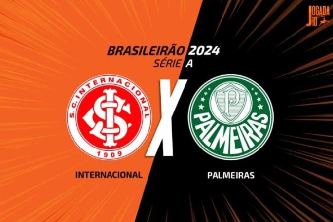 Internacional x Palmeiras -  (crédito: Foto: Arte Jogada10)