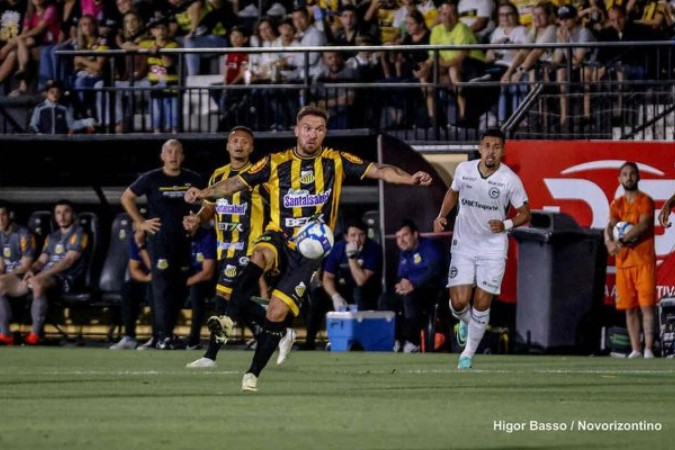 Novorizontino derrota Goiás atuando em seus domínios -  (crédito: Foto: Higor Basso/Novorizontino)