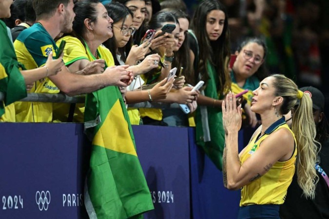 Brasileiras seguem firme na busca pela medalha olímpica  -  (crédito: Natalia Kolesnikova/AFP)