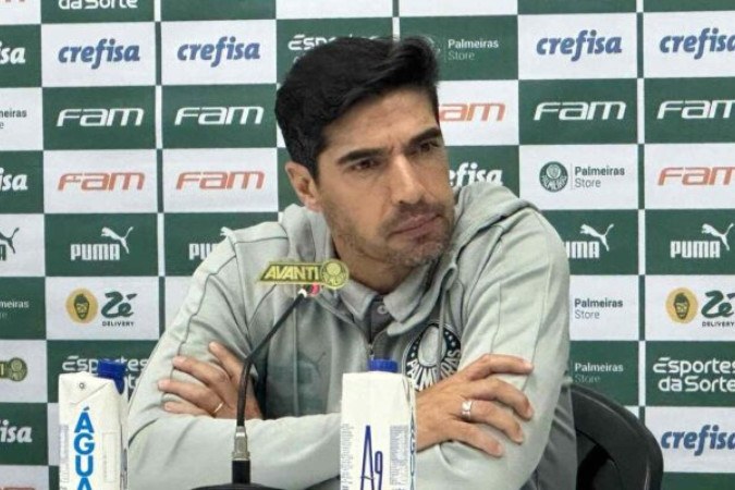 Abel Ferreira admite má fase do Palmeiras na temporada -  (crédito: Foto: Lucas Bayer/Jogada10)