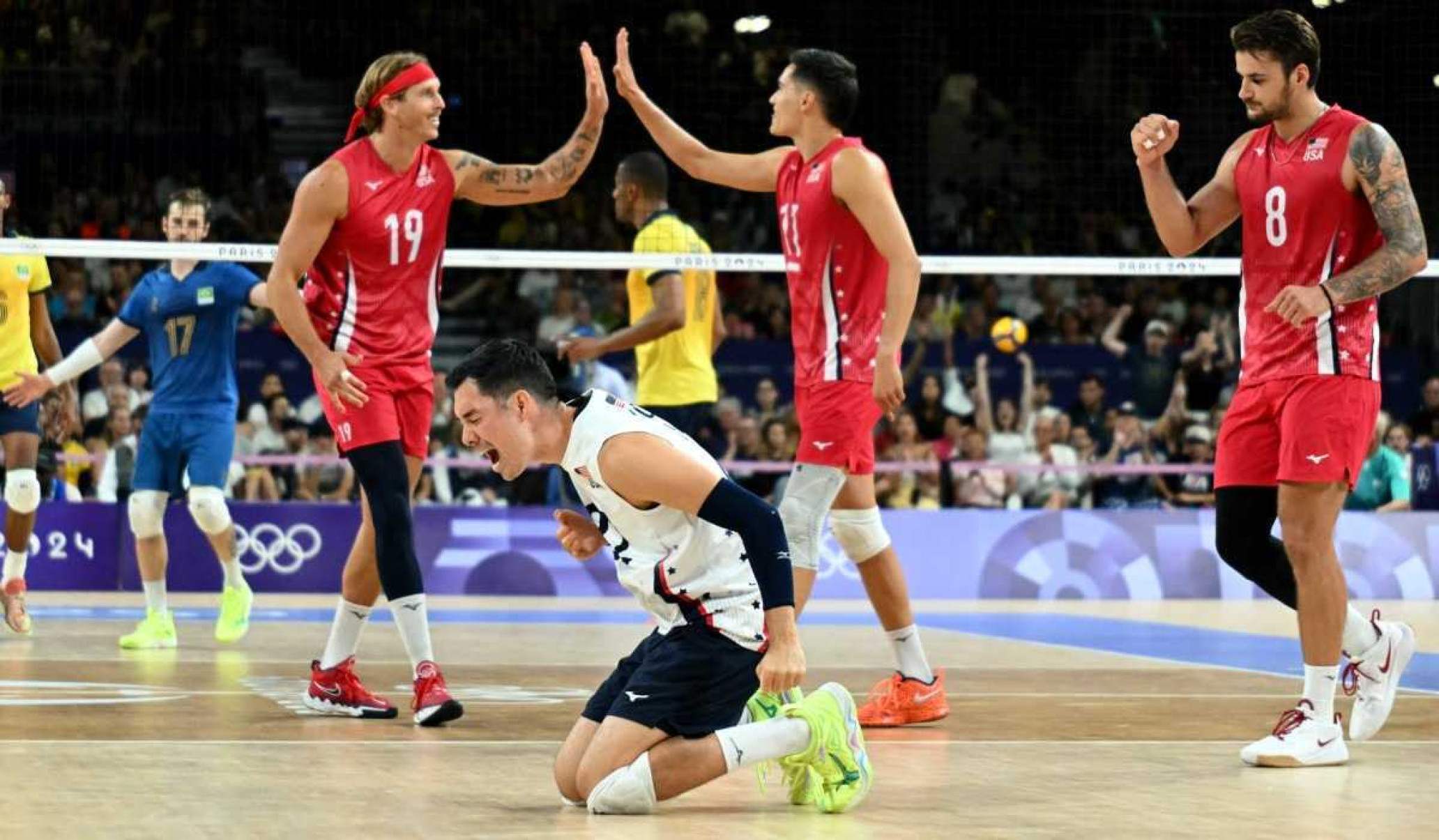 Vôlei: Estados Unidos despacham o Brasil nas quartas de final 