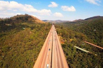 BR-040 sofre interdições na altura de Nova Lima  - Divulga&ccedil;&atilde;o/EPR Via Mineira