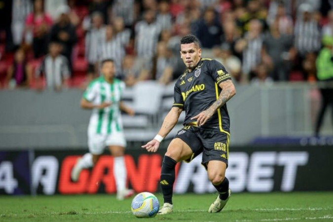 Atlético luta para ter o atacante no clássico  -  (crédito: Foto: Pedro Souza / Atlético)