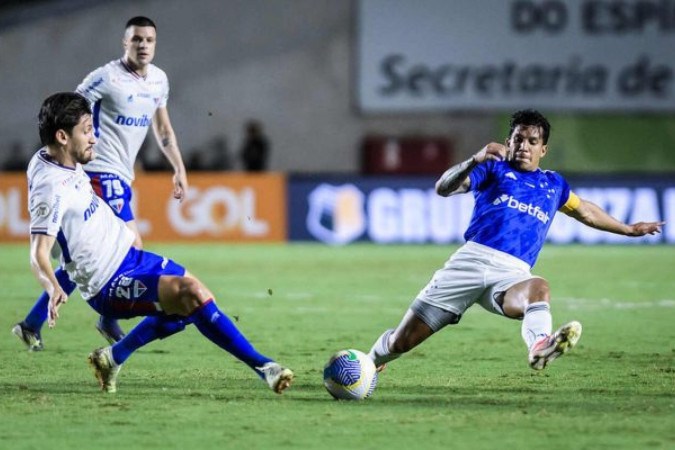 Cruzeiro perde para o Fortaleza  -  (crédito: Foto: Gustavo Aleixo/Cruzeiro)