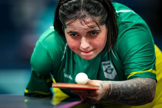 Bruna Alexandre garante foco para participar da Paralimpíada de Los Angeles-2028 -  (crédito: Aberlardo Mendes Jr/CB. DA Press)