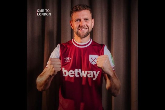 Niclas Fullkrug vai reforçar o West Ham na temporada 2024/25 -  (crédito: Foto: Divulgação/West Ham United)