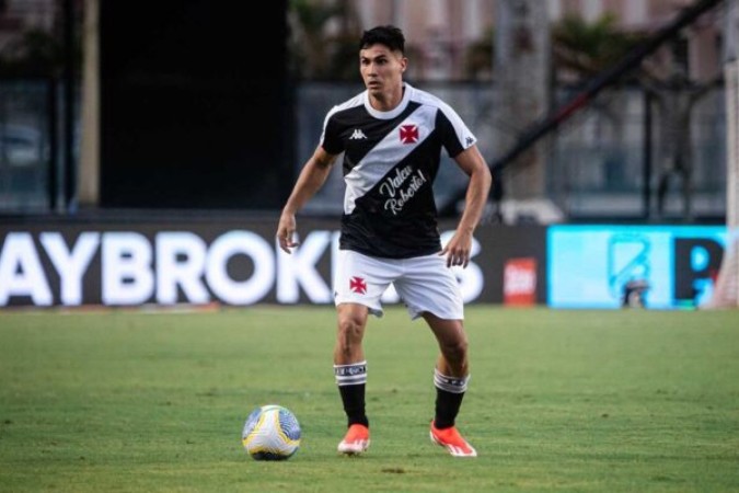 Galdames não tem proposta para deixar o Vasco nesta janela de transferência -  (crédito: - Foto: Leandro Amorim/Vasco)