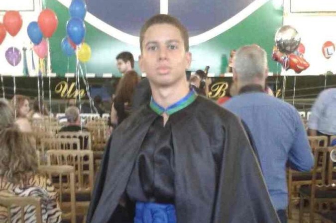 Lucas durante sua graduação na UnB 