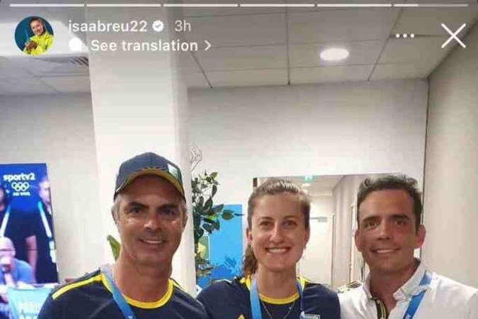 Isabela Abreu representará o Brasil no pentatlo, em Paris-2024, a partir de 8 de agosto.