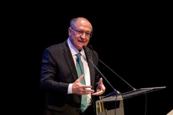 Alckmin durante seminário realizado em Brasília - (crédito: Julio Cesar Silva/MDIC) Alckmin durante seminário realizado em Brasília - (crédito: Julio Cesar Silva/MDIC)