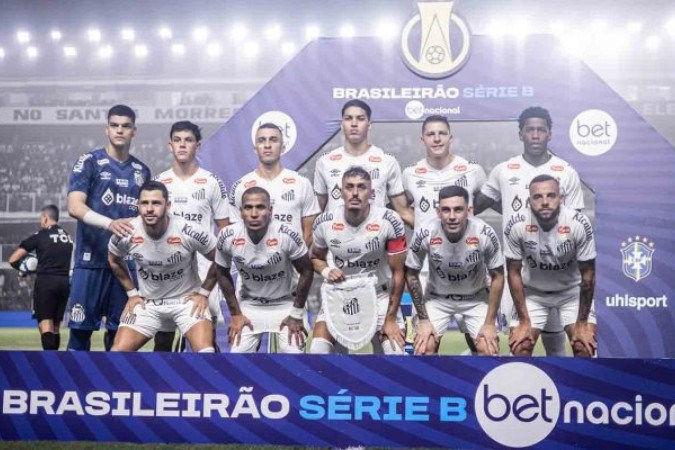 Santos está na liderança da Série B e acumula empates nas últimas rodadas -  (crédito: Foto: Raul Baretta/ Santos FC)