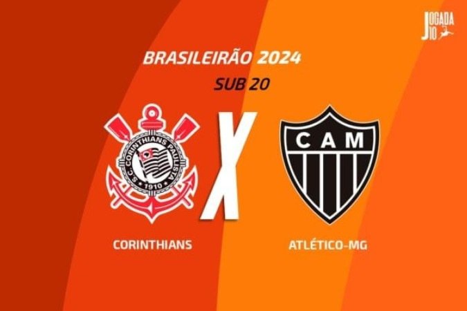 Eliminados, Corinthians e Atlético-MG se enfrentam pela 16ª rodada do torneio -  (crédito: Divulgação/Jogada 10)