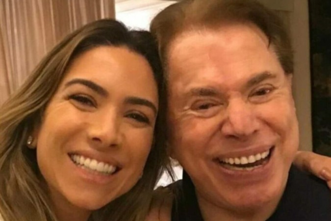 Patrícia Abravanel e Silvio Santos -  (crédito: Observatorio dos Famosos)