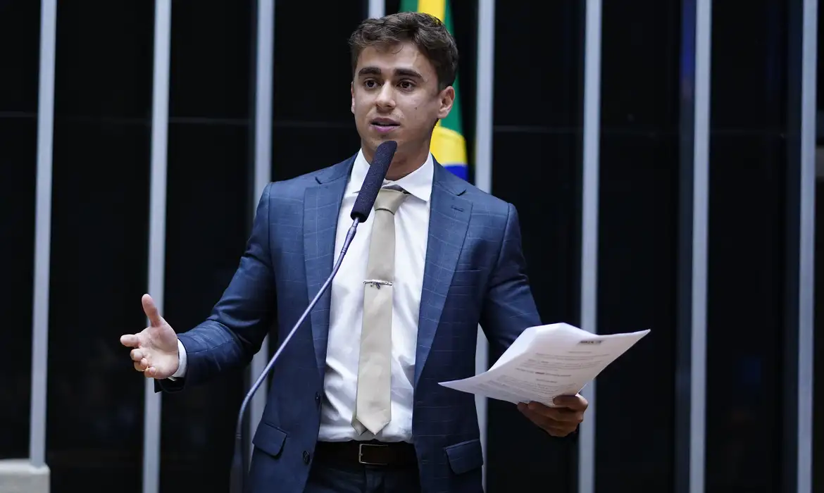 STF marca audiência para possível acordo entre PGR e Nikolas Ferreira  -  (crédito: EBC)