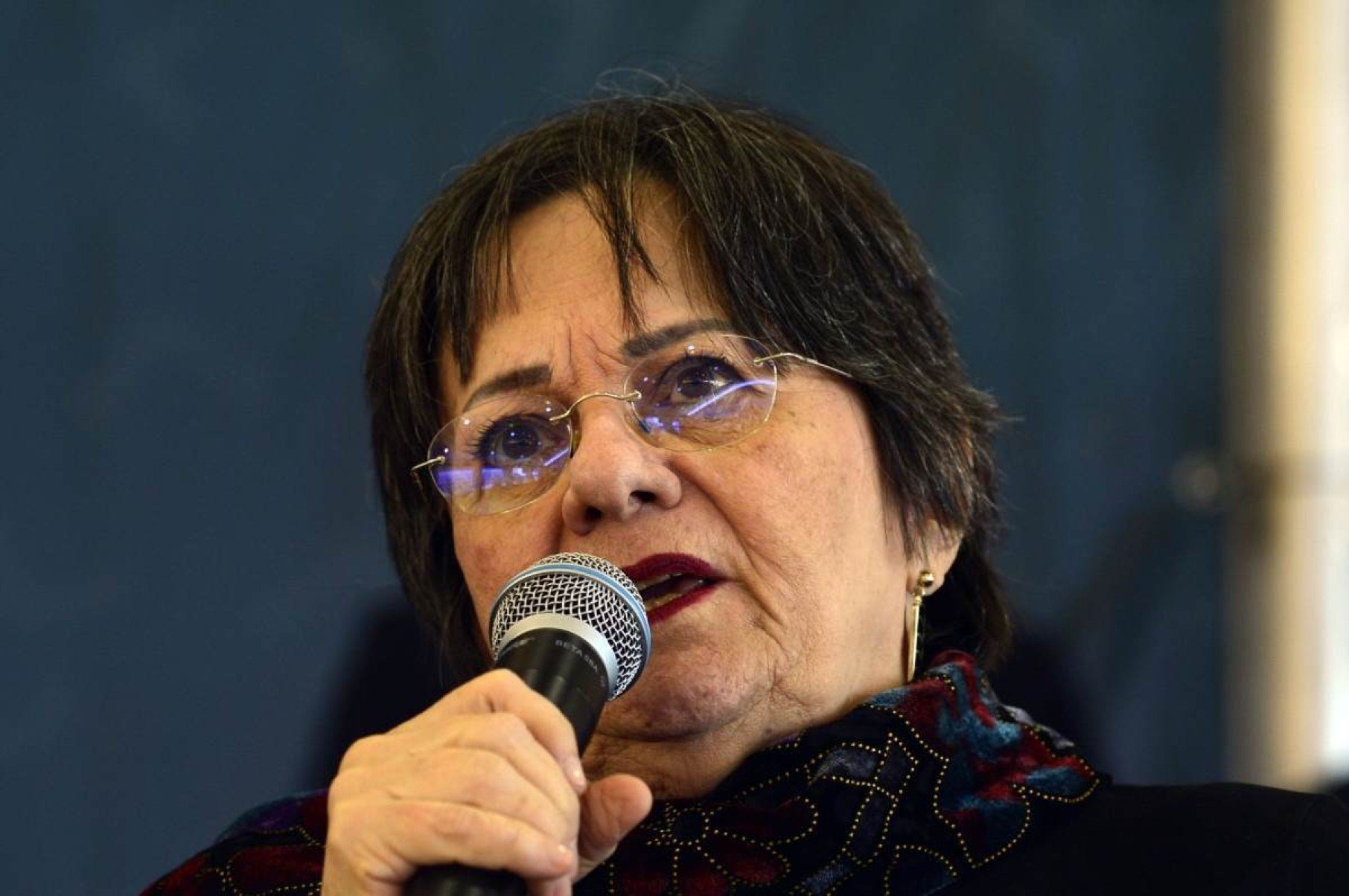  07/08/2024 Crédito: Marcelo Ferreira/CB/D.A Press. Brasil. Brasília - DF - Escola Classe JK no Sol Nascente. XVIII Jornada Lei Maria da Penha. Senhora Maria da Penha, representante do Instituto Maria da Penha.