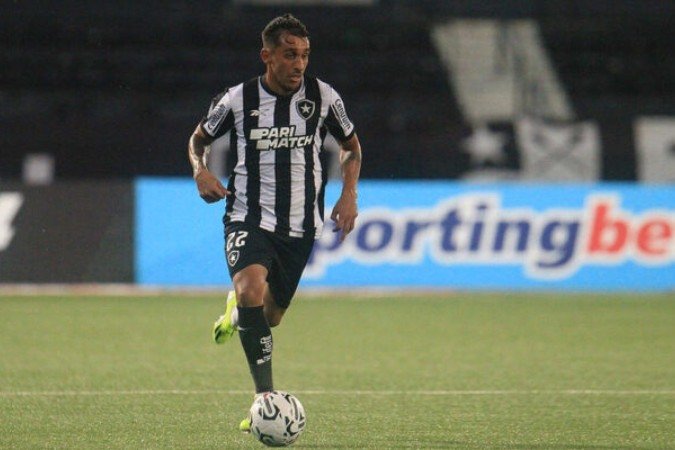 Damían Suárez em ação pelo Botafogo - (crédito: Foto: Vitor Silva/Botafogo) Damían Suárez em ação pelo Botafogo - (crédito: Foto: Vitor Silva/Botafogo)