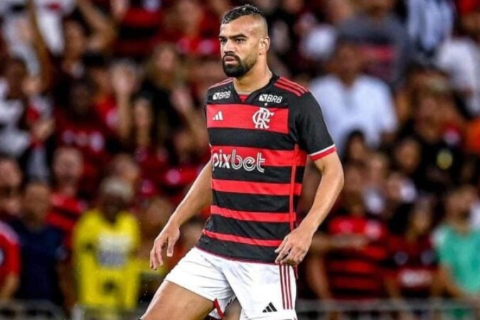 Fabrício Bruno deve estar de saída do Flamengo -  (crédito: Foto: Marcelo Cortes/CRF)