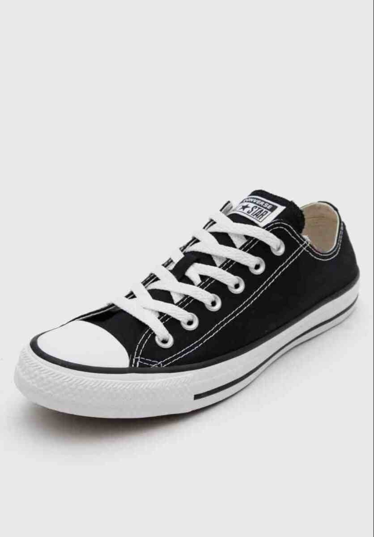 Tênis Converse CT  All Star Core Ox Preto, na Dafiti (R$ 249,99)