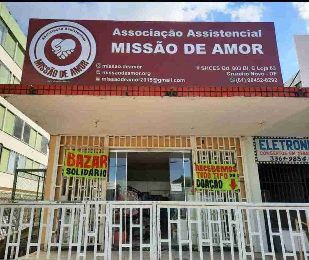 Associação Assistencial Missão de Amor tem o propósito de dar assistência a famílias em vulnerabilidade