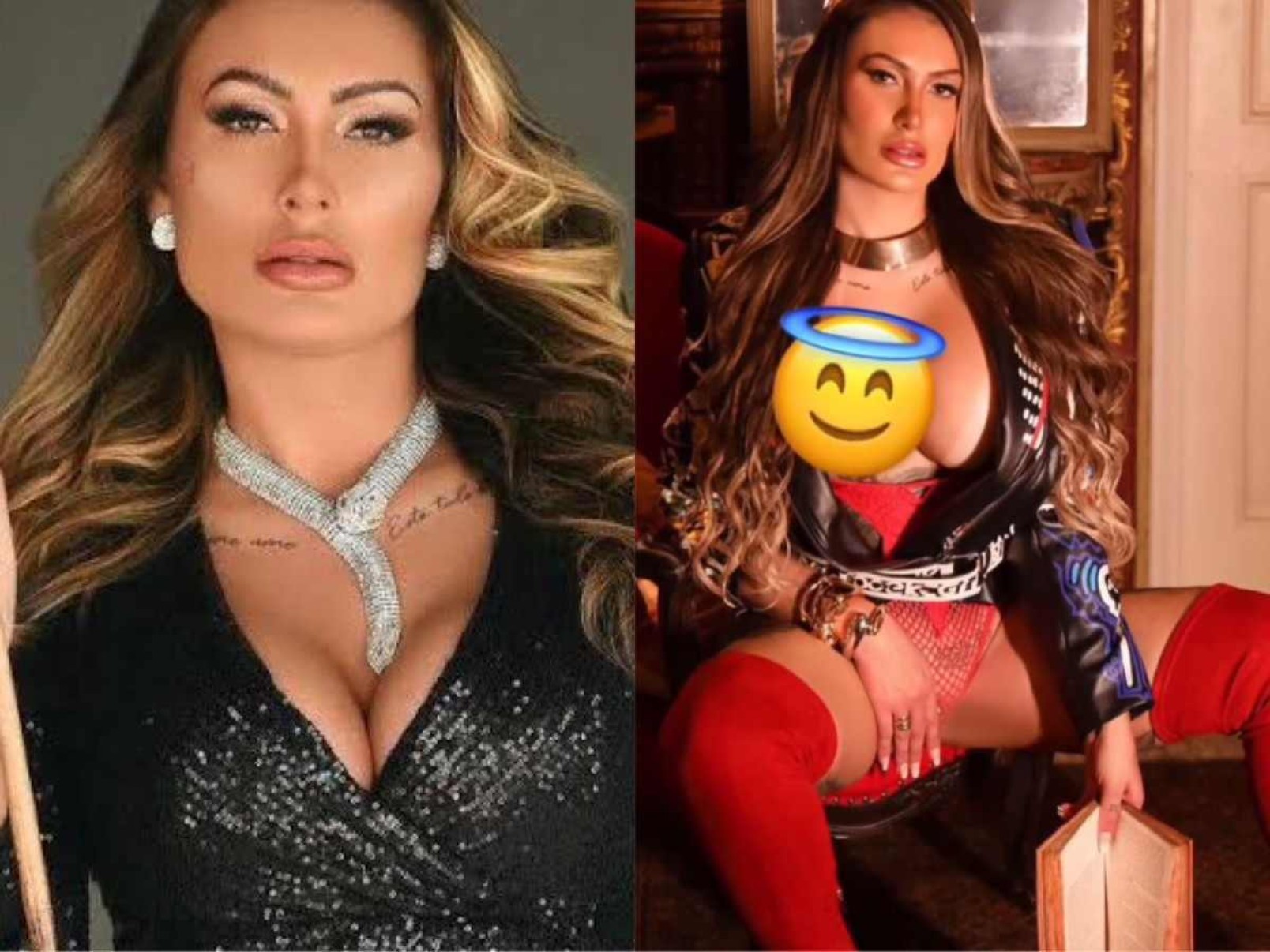 Andressa Urach posa nua com Bíblia e revolta cristãos