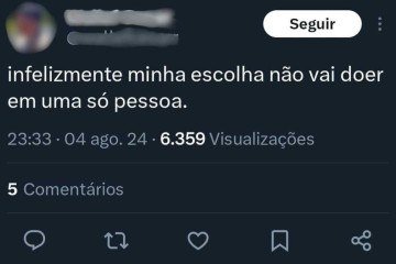 ‘Não vai doer em uma só pessoa’, postou homem antes de matar ex-namorada - Reprodução